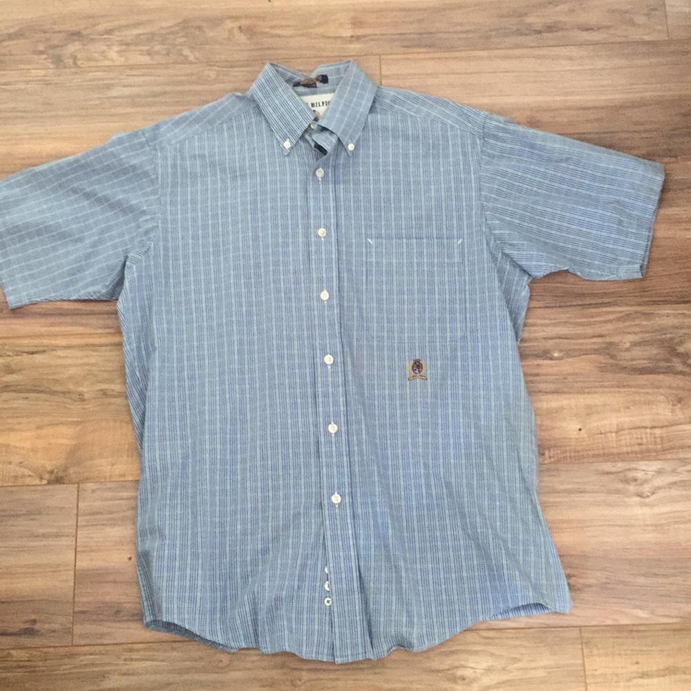 Tommy Hilfiger SS Shirt Cotton 14 1/2